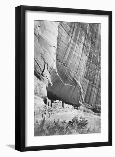 View From River Valley "Canyon De Chelly" National Monument Arizona. 1933-1942-Ansel Adams-Framed Art Print