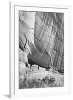 View From River Valley "Canyon De Chelly" National Monument Arizona. 1933-1942-Ansel Adams-Framed Art Print