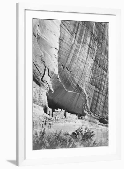 View From River Valley "Canyon De Chelly" National Monument Arizona. 1933-1942-Ansel Adams-Framed Art Print