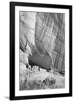 View From River Valley "Canyon De Chelly" National Monument Arizona. 1933-1942-Ansel Adams-Framed Art Print