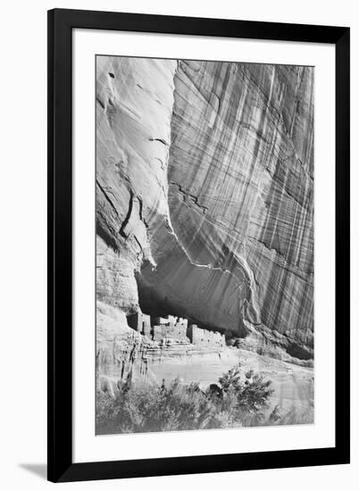 View From River Valley "Canyon De Chelly" National Monument Arizona. 1933-1942-Ansel Adams-Framed Art Print