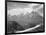 View From River Valley Towards Snow Covered Mts River In Fgnd, Grand Teton NP Wyoming 1933-1942-Ansel Adams-Framed Art Print