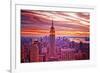 View from Rockefeller Center Towards Lower Manhattan in the Even-Sabine Jacobs-Framed Photographic Print