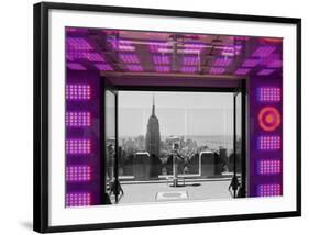 View From Rockfeller Center, NY-Torsten Andreas Hoffmann-Framed Art Print