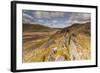 View from Rocky Outcrop into Pumlumon Fawr. Cambrian Mountains, Wales, May 2012-Peter Cairns-Framed Photographic Print