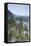 View from Rudolfuv Kamen Hillside of Forest in Mist, Jetrichovice, Ceske Svycarsko, Czech Republic-Ruiz-Framed Stretched Canvas