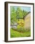 View from Ruth's Garden, Limousin France-Joan Thewsey-Framed Giclee Print