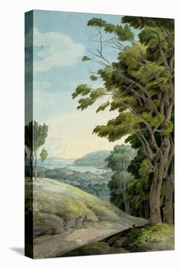 View from Rydal Park-Francis Towne-Stretched Canvas