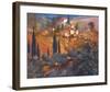 View From San Gimignano-Philip Craig-Framed Giclee Print