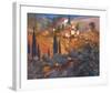 View From San Gimignano-Philip Craig-Framed Giclee Print