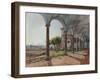 View from Sant'Onofrio on Rome, 1835-Rudolf von Alt-Framed Giclee Print