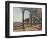 View from Sant'Onofrio on Rome, 1835-Rudolf von Alt-Framed Giclee Print