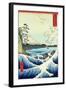 View from Satta Suruga Province-Ando Hiroshige-Framed Giclee Print