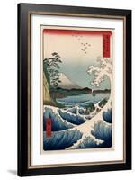 View from Satta Suruga-Ando Hiroshige-Framed Art Print