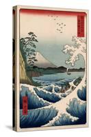 View from Satta Suruga-Ando Hiroshige-Stretched Canvas