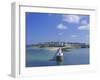 View from Sea to the Walled Town (Intra Muros), St. Malo, Ille-Et-Vilaine, Brittany, France, Europe-Ruth Tomlinson-Framed Photographic Print