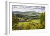 View from Shaftesbury over Cranborne Chase Area of Outstanding Natural Beauty-Stuart Black-Framed Photographic Print