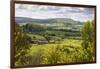 View from Shaftesbury over Cranborne Chase Area of Outstanding Natural Beauty-Stuart Black-Framed Photographic Print