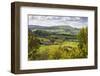 View from Shaftesbury over Cranborne Chase Area of Outstanding Natural Beauty-Stuart Black-Framed Photographic Print