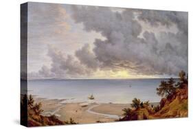 View from Shanklin, Isle of Wight, C.1827-John Glover-Stretched Canvas