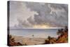 View from Shanklin, Isle of Wight, C.1827-John Glover-Stretched Canvas