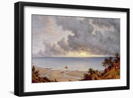 View from Shanklin, Isle of Wight, C.1827-John Glover-Framed Giclee Print