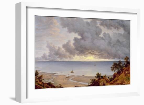 View from Shanklin, Isle of Wight, C.1827-John Glover-Framed Giclee Print