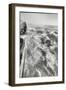 View From Side of Ocean Liner Queen Elizabeth While Crossing the Atlantic-Alfred Eisenstaedt-Framed Photographic Print