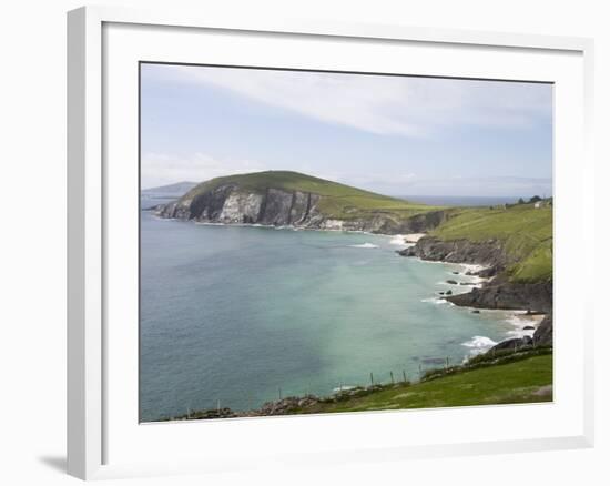 View From Slea Head Drive, Dingle Peninsula, County Kerry, Munster, Republic of Ireland, Europe-null-Framed Photographic Print