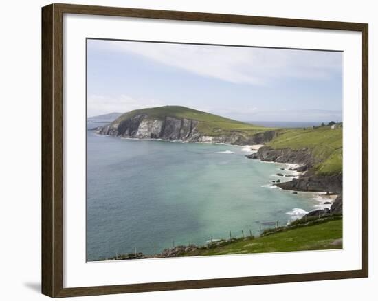 View From Slea Head Drive, Dingle Peninsula, County Kerry, Munster, Republic of Ireland, Europe-null-Framed Photographic Print