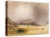 View from Snowdon from Sands of Traeth Mawe, Taken at Ford Between Pont Aberglaslyn and Tremadoc-Anthony Vandyke Copley Fielding-Stretched Canvas