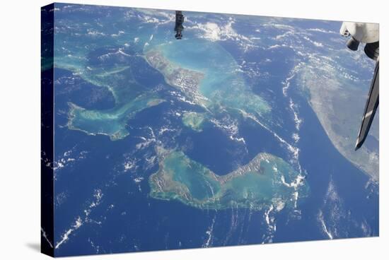 View from Space Featuring the Bahama Islands and Part of Peninsular Florida-null-Stretched Canvas