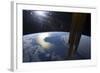 View from Space of a Setting Sun Above Part of Southwestern Australia-null-Framed Photographic Print