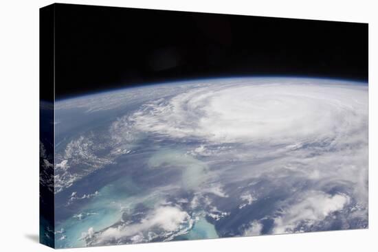 View from Space of Hurricane Irene-null-Stretched Canvas
