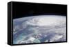 View from Space of Hurricane Irene-null-Framed Stretched Canvas