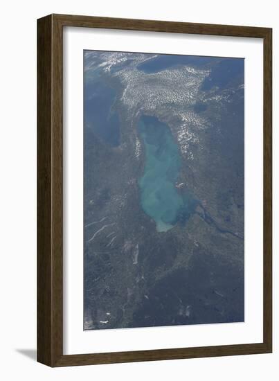 View from Space of Lake Ontario-null-Framed Photographic Print
