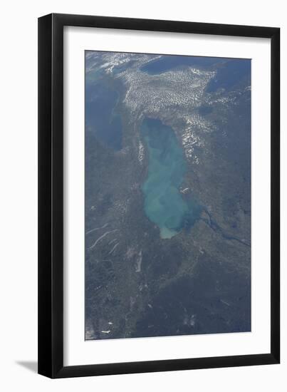 View from Space of Lake Ontario-null-Framed Photographic Print