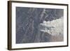 View from Space of the Fontenelle Fire Burning in Wyoming-null-Framed Photographic Print