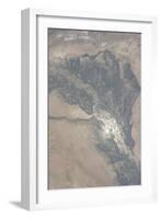 View from Space of the Indus Valley in Pakistan-null-Framed Photographic Print