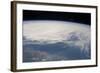 View from Space of Typhoon Soulik East of Northern Taiwan-null-Framed Photographic Print