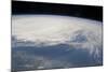 View from Space of Typhoon Soulik East of Northern Taiwan-null-Mounted Photographic Print