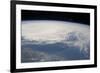 View from Space of Typhoon Soulik East of Northern Taiwan-null-Framed Photographic Print