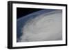 View from Space of Typhoon Soulik East of Northern Taiwan-null-Framed Photographic Print