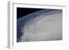 View from Space of Typhoon Soulik East of Northern Taiwan-null-Framed Photographic Print