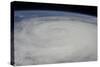 View from Space of Typhoon Soulik East of Northern Taiwan-null-Stretched Canvas