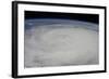 View from Space of Typhoon Soulik East of Northern Taiwan-null-Framed Photographic Print