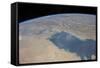 View from Space Showing the Tropical Blue Waters of the Persian Gulf-null-Framed Stretched Canvas