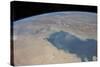 View from Space Showing the Tropical Blue Waters of the Persian Gulf-null-Stretched Canvas