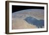 View from Space Showing the Tropical Blue Waters of the Persian Gulf-null-Framed Photographic Print