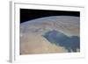 View from Space Showing the Tropical Blue Waters of the Persian Gulf-null-Framed Photographic Print